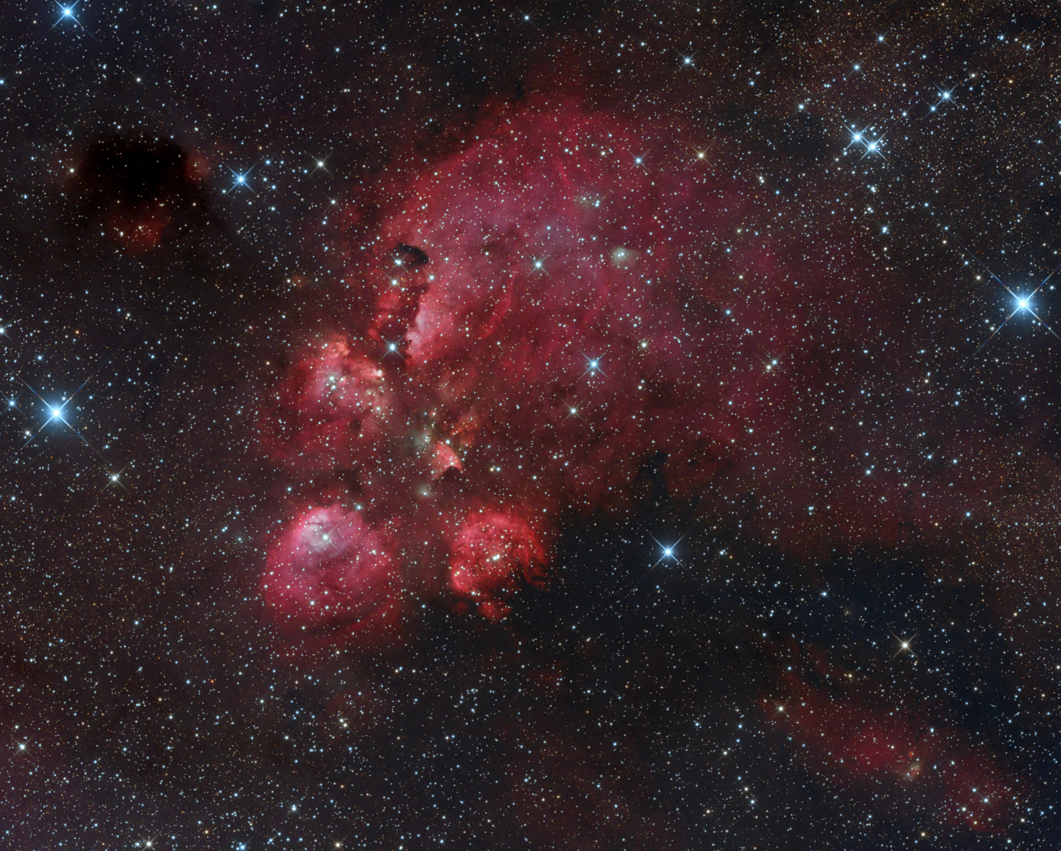 NGC 6334 - RGB