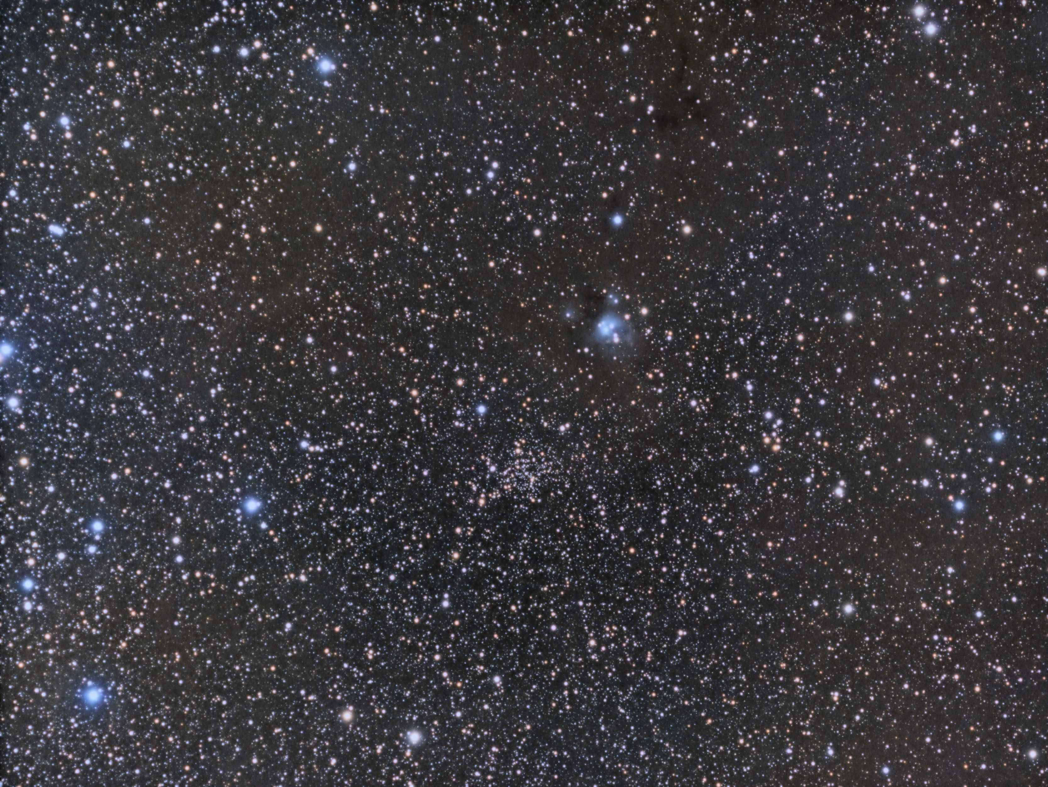 NGC 7129 and NGC 7142