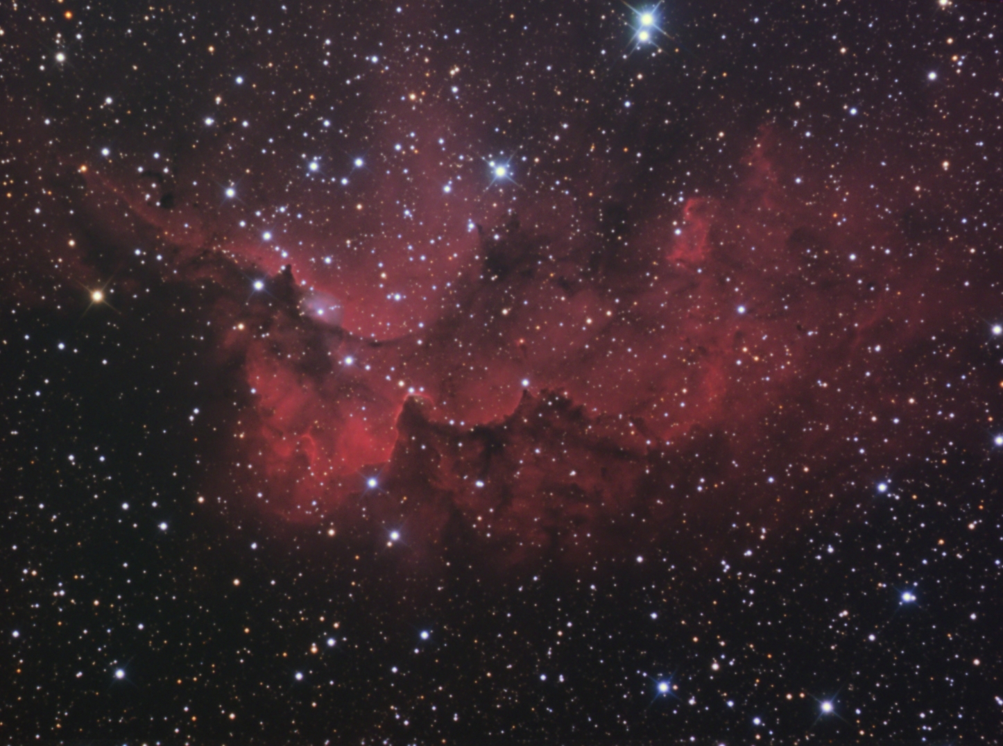 NGC 7380 and Sh2-142