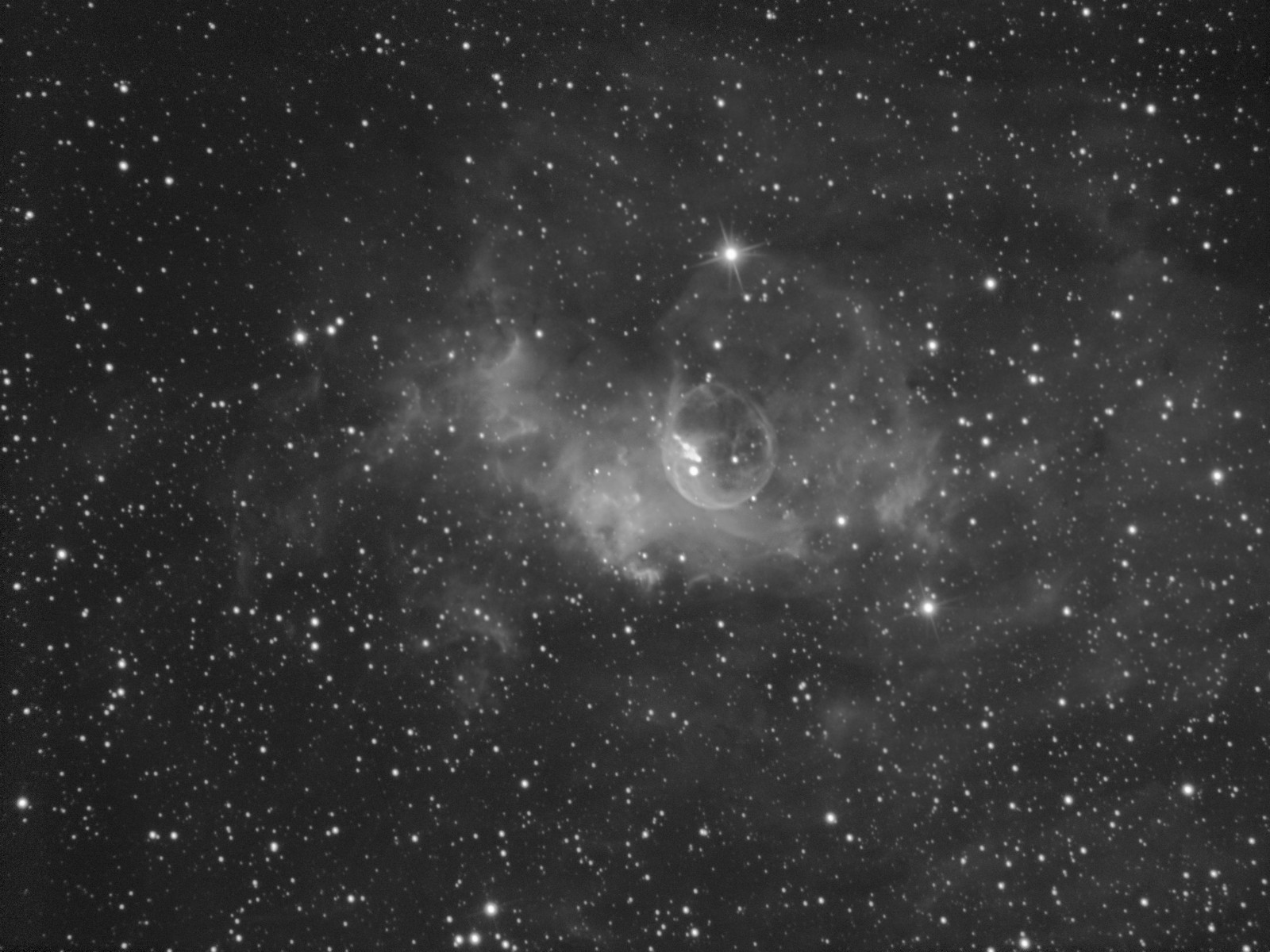 NGC 7635 - Hα
