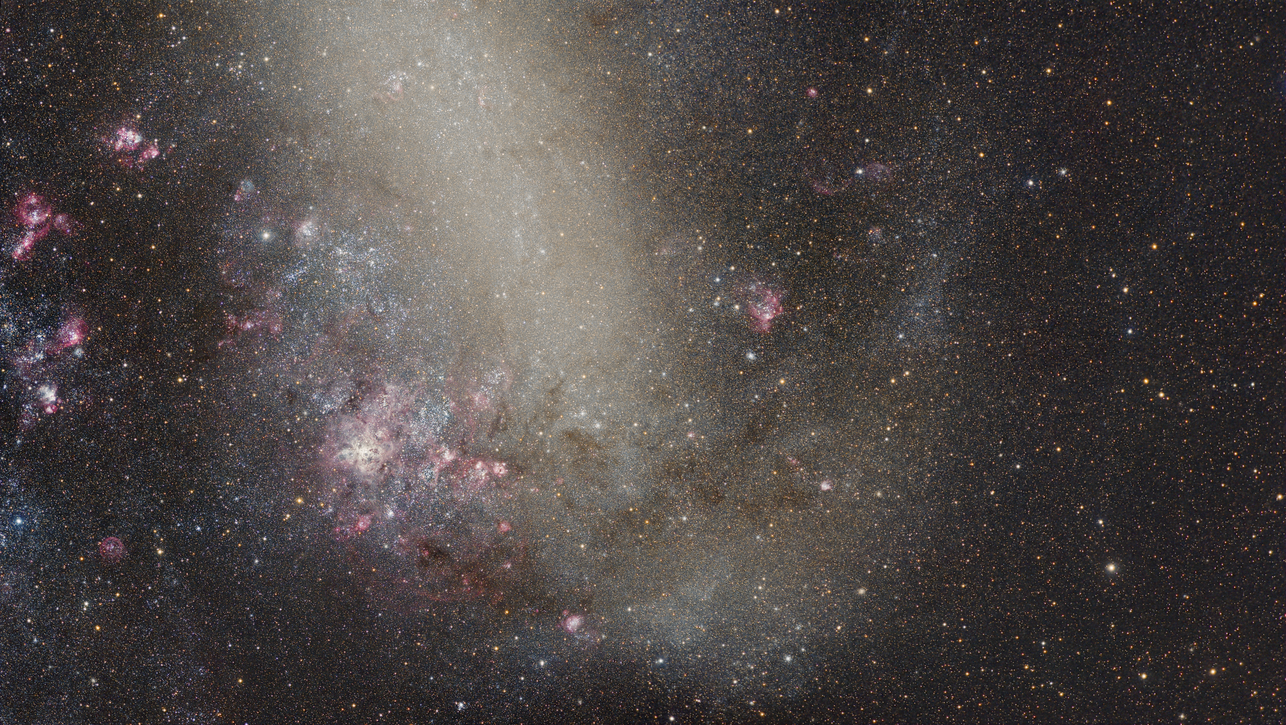 Mosaic of the eastern part of LMC - RGB