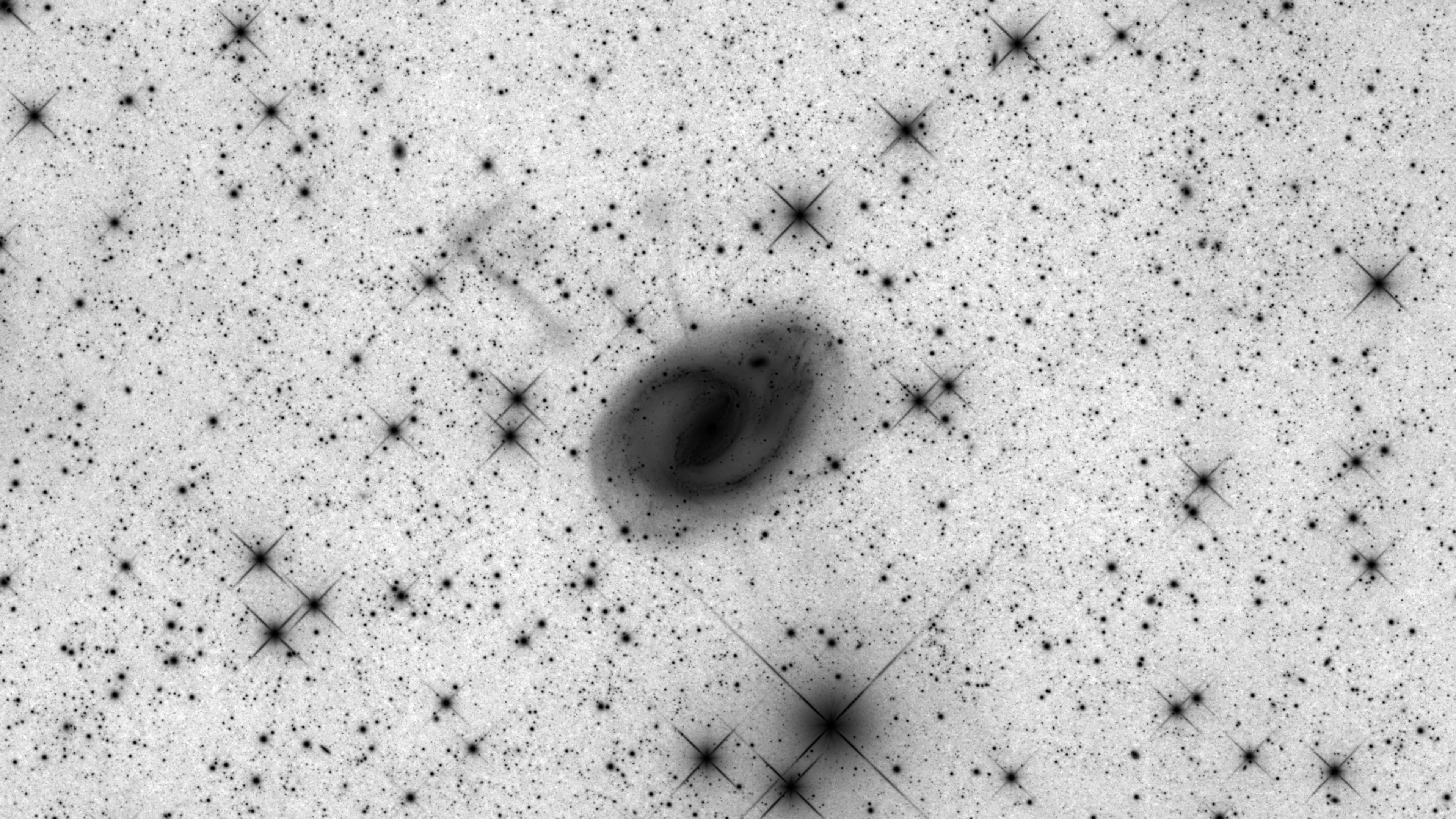 NGC 1097 - faint background