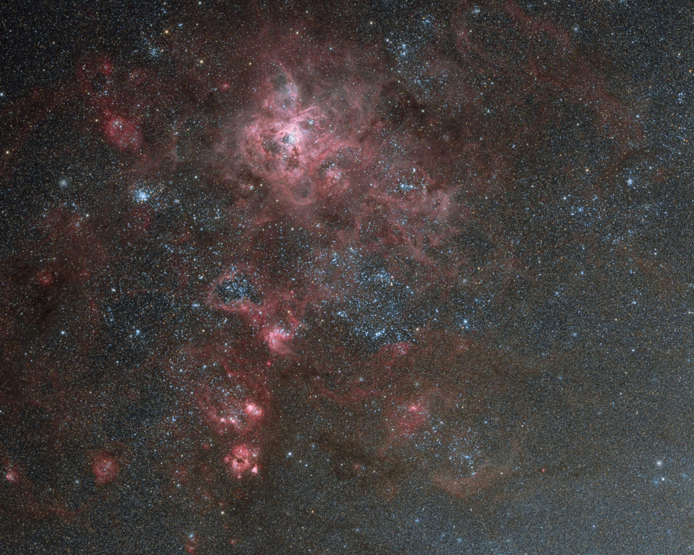 NGC 2070 - H&alpha;RGB