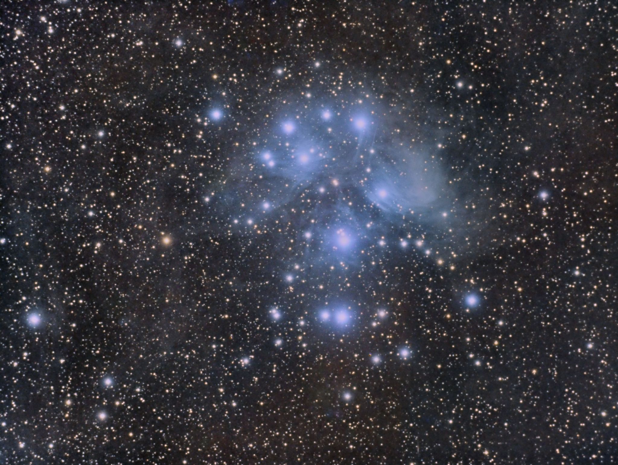 M45 - wider view
