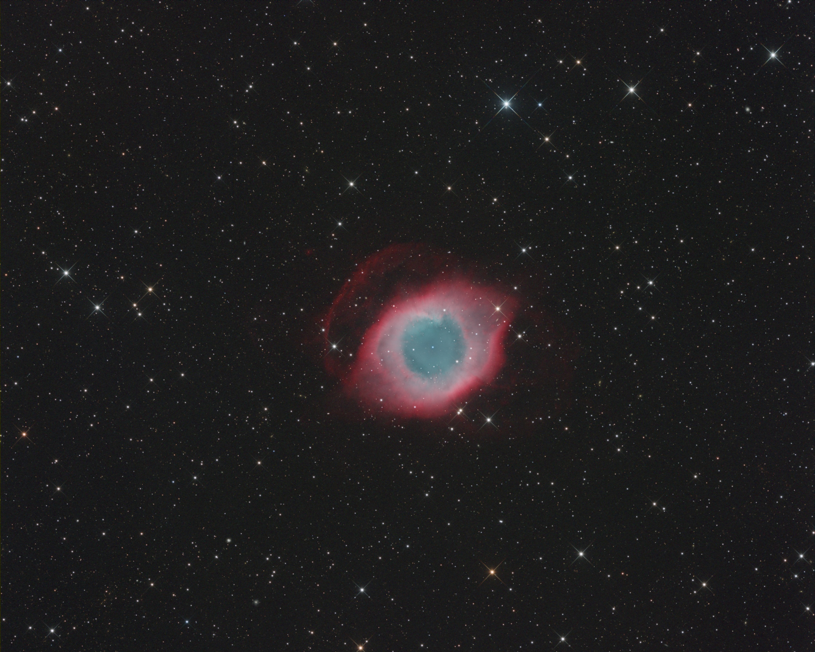 NGC 7293 - RGB
